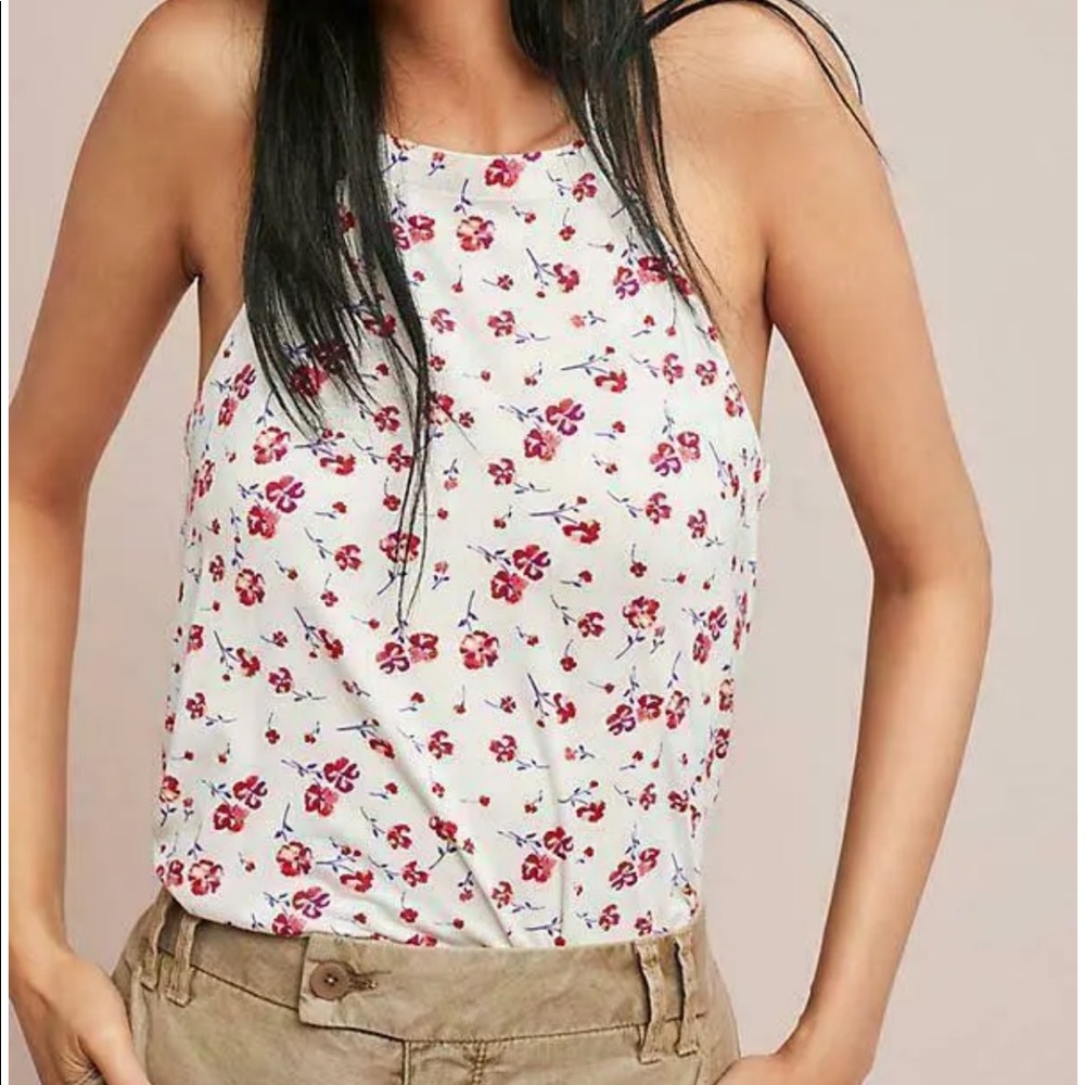 Anthropologie Sabatia Halter Top